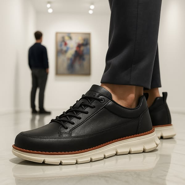 Sullivan læder sneakers