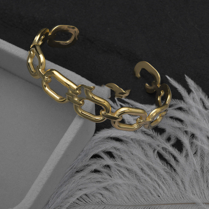 Chunky Chainlink armbånd