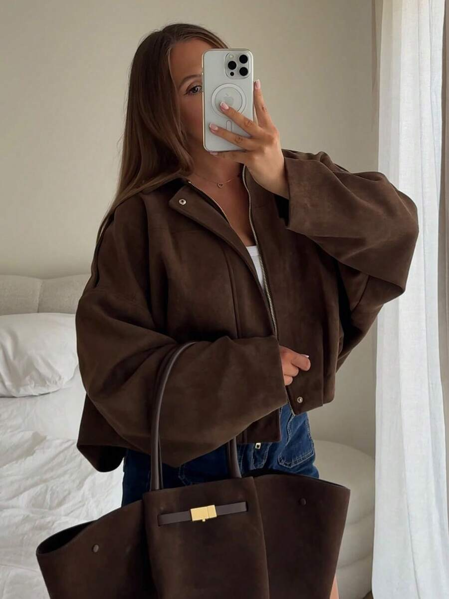 Isabella | Vintage ruskindsjakke