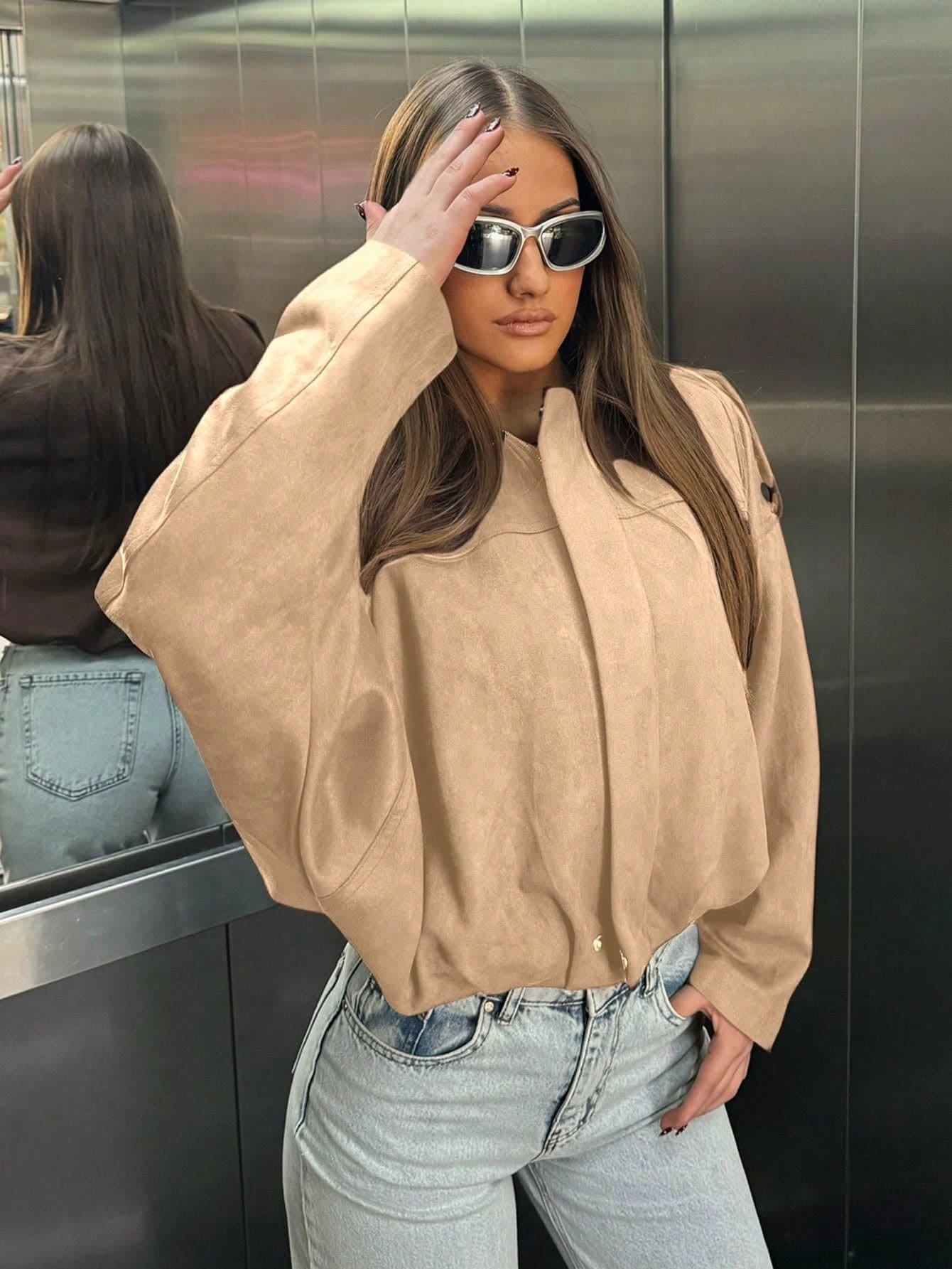 Isabella | Vintage ruskindsjakke