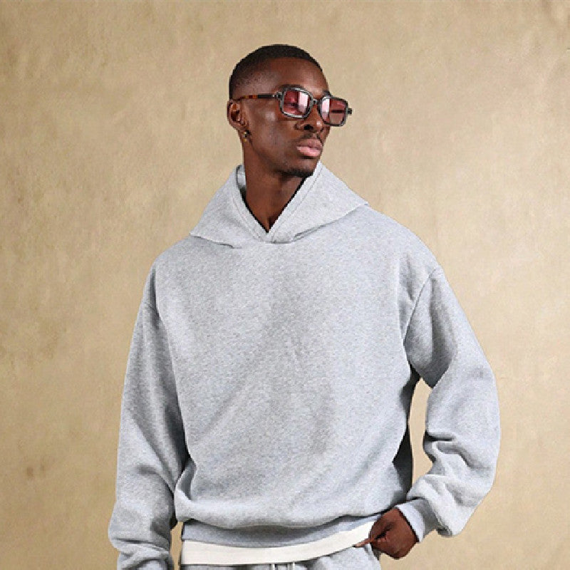 Afslappet hættetrøje & Joggingbukser Sæt