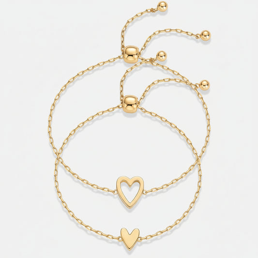 Matching Hearts Bracelet